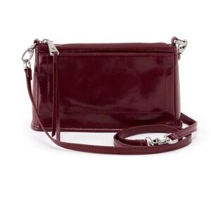 Hobo International Cadence Merlot Burgundy Red Leather Crossbody Purse